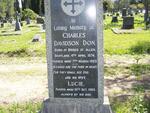 DON Charles Davidson 1874-1959 & Lucie -1963