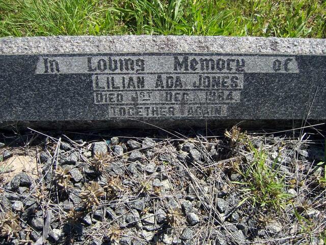 JONES Lilian Ada -1984