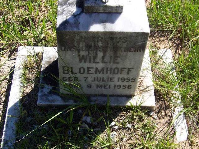 BLOEMHOFF Willie 1955-1956
