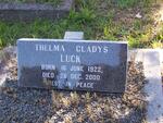 LUCK Thelma Gladys 1922-2000