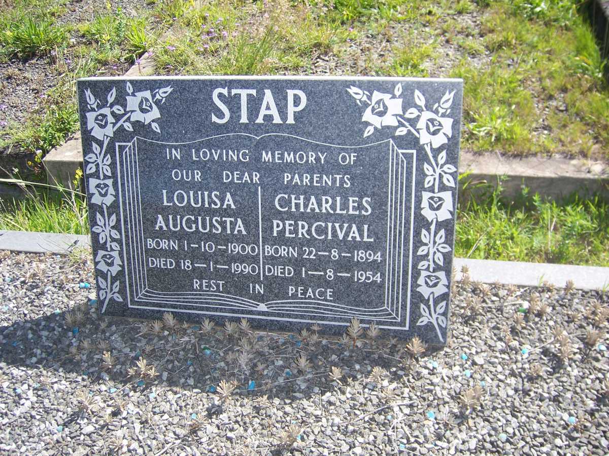 STAP Charles Percival 1894-1954 & Louisa Augusta 1900-1990