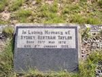 TAYLOR Sydney Bertram 1878-1956