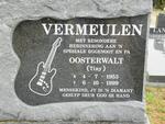 VERMEULEN Oosterwalt 1953-1999