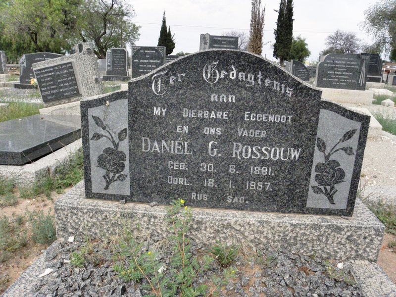ROSSOUW Daniël G. 1881-1957