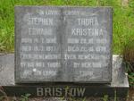 BRISTOW Stephen Edward 1898-1977 & Thora Kristina 1909-1978