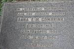 COMBRINK Anna E.H. nee GUNTHER 1895-1935