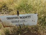 BENNETT Christina 1918-1998