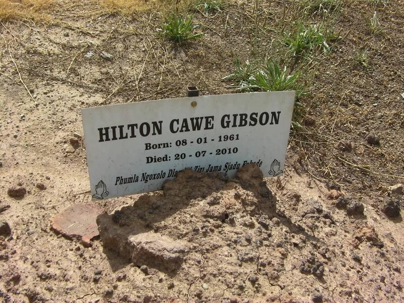 GIBSON Hilton Cawe 1961-2010