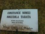 TABATA Constance Nomzi Nokuzola 1948-1998