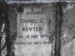 KEYTER Daniel C. 1876-1949