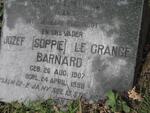 BARNARD Jozef Le Grange 1907-1958