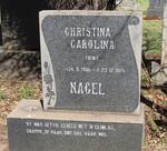 NAGEL Christina Carolina 1905-1974
