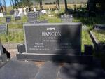 HANCOX William 1905-1981 & Elizabeth 1916-1978