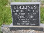 COLLINGS Cyril John 1909-1992 & Gertrude Sutton 1907-1991