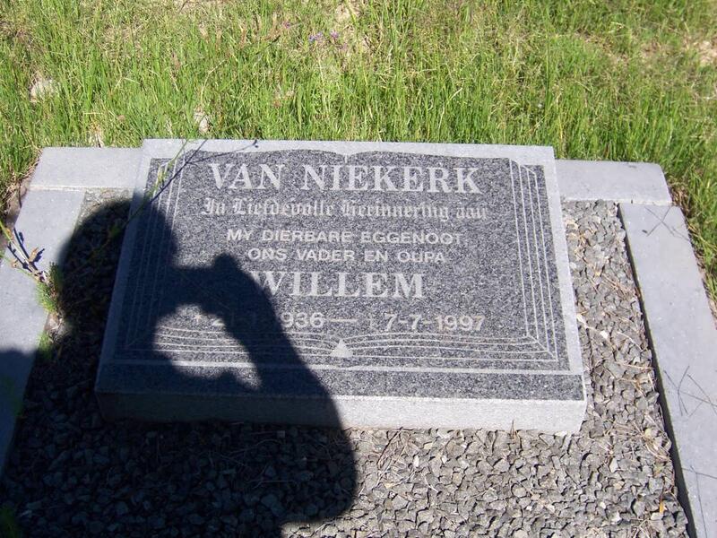 NIEKERK Willem, van 1936-1997
