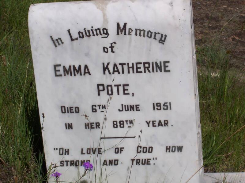 POTE Emma Katherine -1951