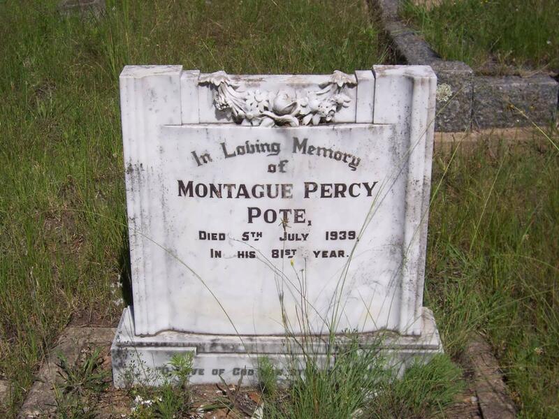 POTE Montague Percy -1939