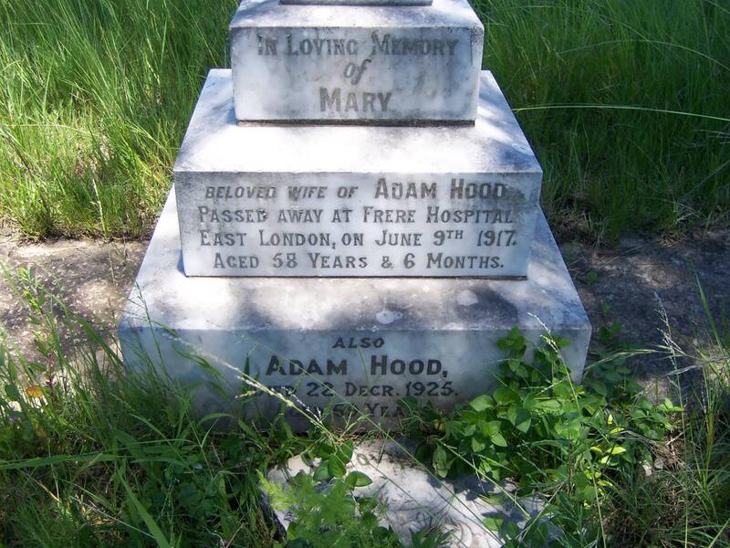 HOOD Adam -1925 & Mary -1917