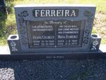FERREIRA Frank Charles 1902-1988 & Mona Florence 1904-1975