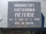 PIETERSE Huibrecht Catharina 1915-1989