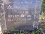 RUDMAN Benjamin Charles 1899-1963