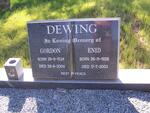 DEWING Gordon 1924-2004 & Enid 1928-2003