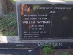VERSTER Willem Wynand 1920-1977