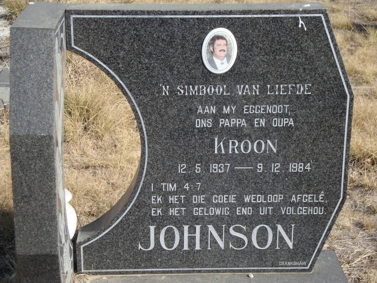 JOHNSON Kroon 1937-1984