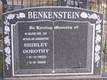BENKENSTEIN Shirley Dorothy 1925-1999