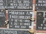 ENGELBRECHT Martha A. 1912-1989