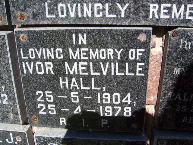 HALL Ivor Melville 1904-1978