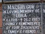 MACGREGOR Dora 1918-1993