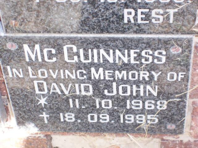 MCGUINNESS David John 1968-1995