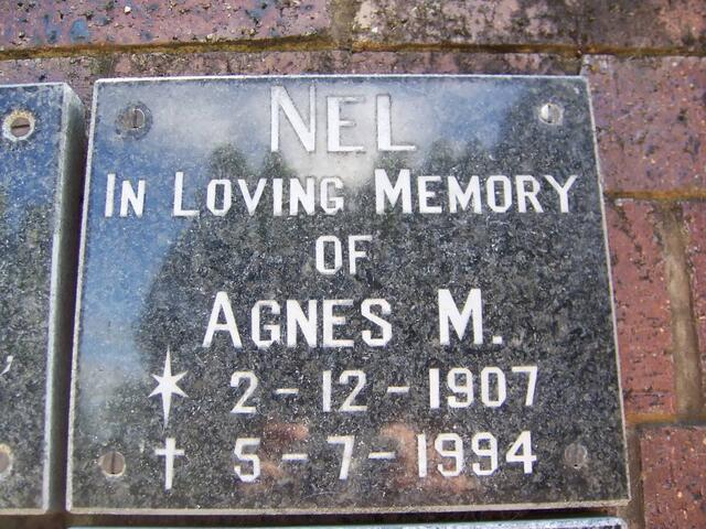 NEL Agnes M. 1907-1994