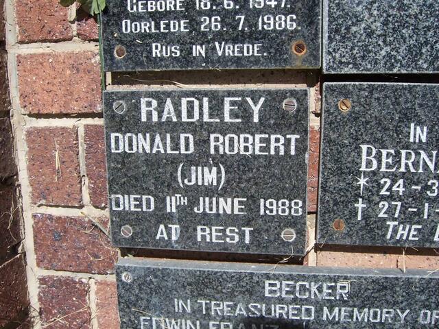 RADLEY Donald Robert -1988
