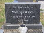 SWARTBOOI Annie 1892-1993