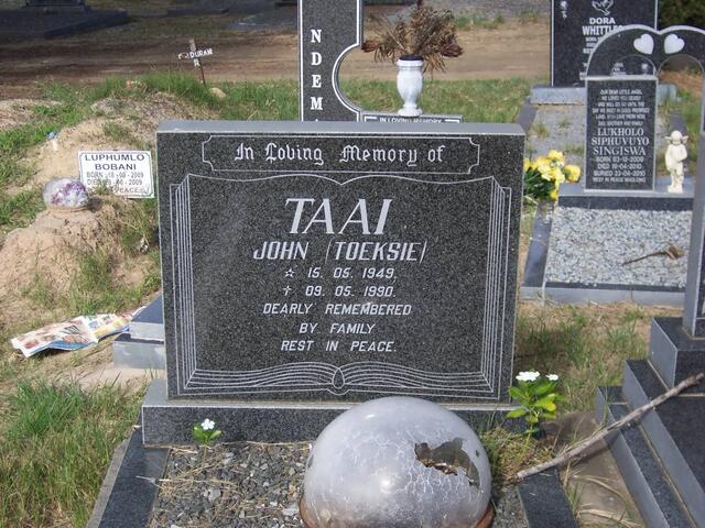 TAAI John 1949-1990