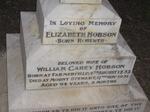 HOBSON Elizabeth nee ROBERTS 1838-1931