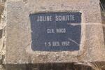 SCHUTTE Joline nee HUGO -1952