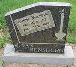 RENSBURG Samuel Wilhelm, J. van 1913-1979