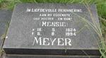 MEYER Mensie 1924-1994