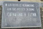 FLYNN Catharina B. 1909-1993