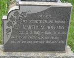 HOFFMANN Martha M. 1895-1963
