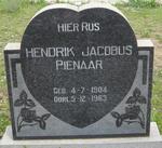 PIENAAR Hendrik Jacobus 1904-1963