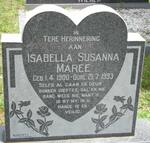 MAREE Isabella Susanna 1900-1993