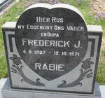 RABIE Frederick J. 1907-1971