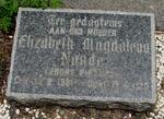 NAUDE Elizabeth Magdalena nee PIETERSE 1891-1945