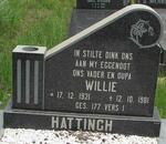 HATTINGH Willie 1921-1981