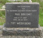 SMIT Paul Dirk 1907-1947