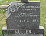 MÜLLER Petrus Jakobus 1911-1976
